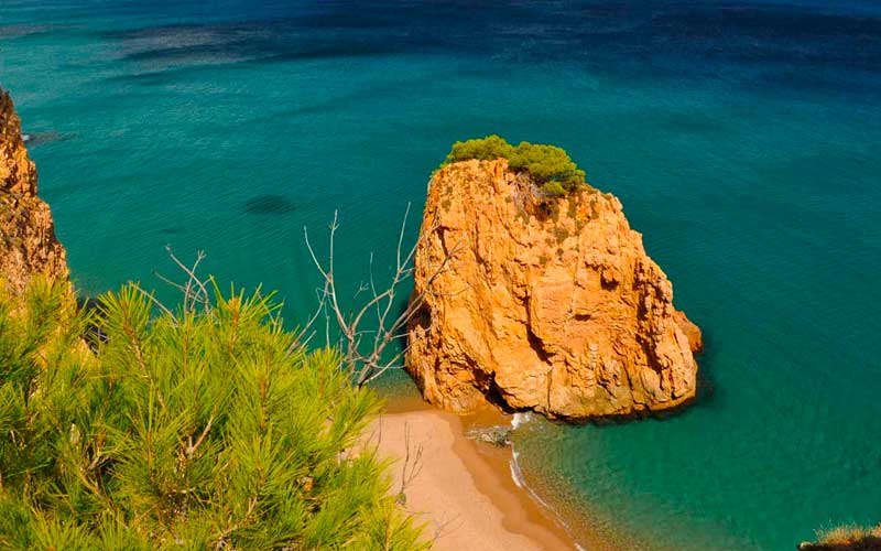 Coves of Begur, Illa Roja
